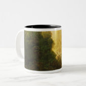 Der Gebirgsstrom, c.1820-30 (Öl auf Leinwand) Zweifarbige Tasse (Vorderseite Links)