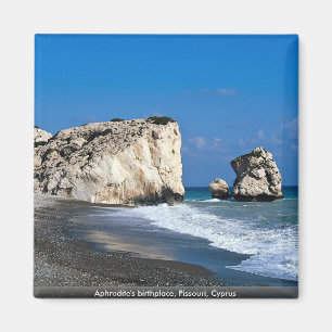 Der Geburtsort der Aphrodite, Pissouri, Zypern Magnet