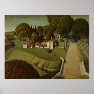 Der Geburtsort von Herbert Hoover Poster