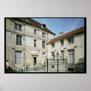 Der Geburtsort von Jean de la Fontaine Poster