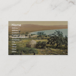 Der Geburtsort von Maria Magdalena, Magdala, Visitenkarte