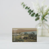 Der Geburtsort von Maria Magdalena, Magdala, Visitenkarte (Stehend Vorderseite)