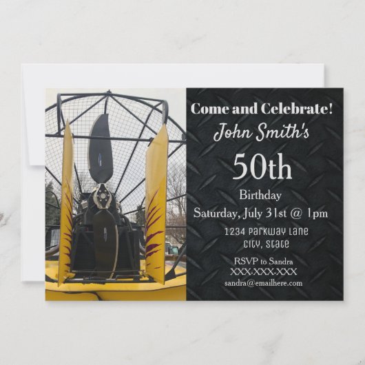 Der Geburtstag der Einladung (Vorderseite)