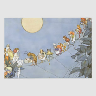 „Der Geburtstag der Fee“ von Heath Robinson Seidenpapier