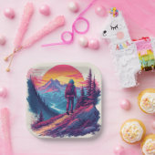 der Geburtstag des Berges oder Dusche Pappteller (Party)