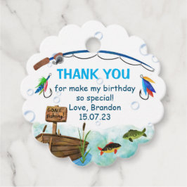 Der Geburtstag des Fischfangs Geschenkanhänger