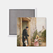 Der Geburtstag des Priesters Magnet (Vorderseite/Rückseite)