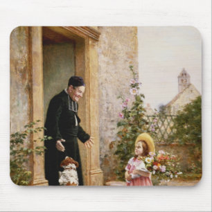 Der Geburtstag des Priesters Mousepad
