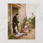 Der Geburtstag des Priesters Postkarte (Vorderseite)