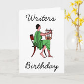 Der Geburtstag des Verfassers Karte (Gelbe Blume)