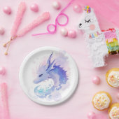 Der Geburtstag des verzauberten Drachen Pappteller (Party)