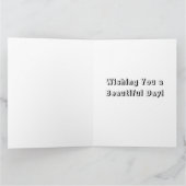 Der Geburtstag eines Großfarbenmagiers Karte (Innenseite)