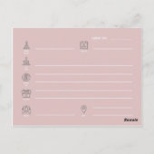 Der Geburtstag: Postkarte (Rückseite)