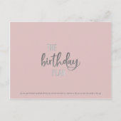 Der Geburtstag: Postkarte (Vorderseite)