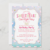 Der Geburtstag von Little Sweetheart Valentine Einladung (Vorderseite)