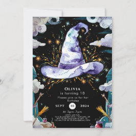 Der Geburtstag von Watercolor Boho Kinder-Assisten Einladung