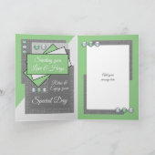 Der Geburtstag wünscht eine schöne Schwiegermutter Karte (Innenseite)