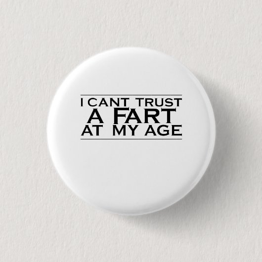 Der Geburtstag zusammenpassend kippe ich Vertrauen Button (Vorderseite)