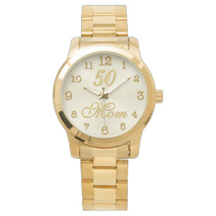 Der Geburtstags-Geschenk-Ideen-50. Geburtstags-Uhr Armbanduhr