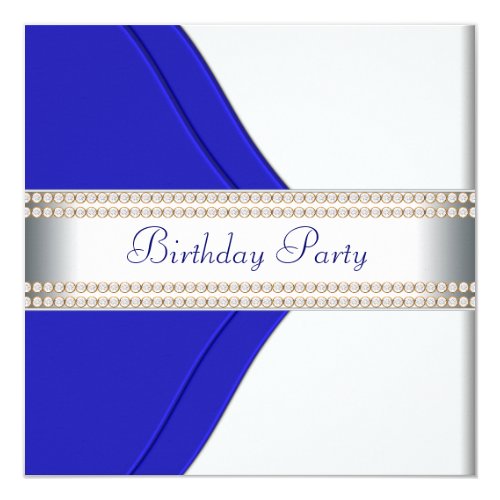 Blaue Einladungen Zum 40 Geburtstag Meine Einladungskarten De