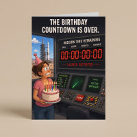 Der Geburtstagscountdown ist vorbei Lustiger Gebur