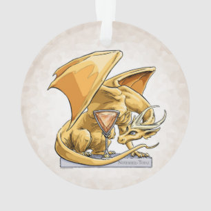 Der Geburtstagsdrache im November: Topaz Ornament