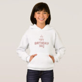 Der Geburtstagskind Hoodie (Vorne ganz)