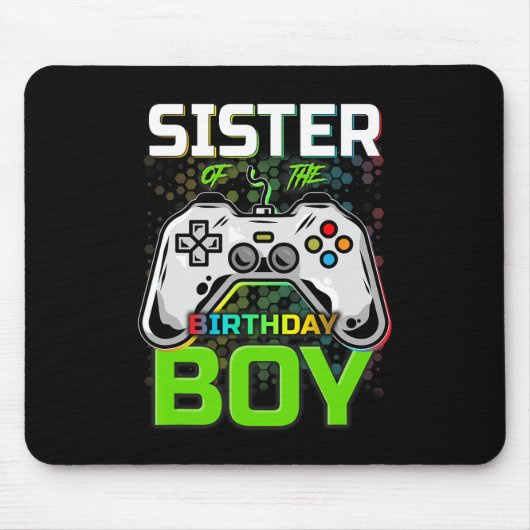 Der Geburtstagskind spielt Videospiele-Geschenke Mousepad (Vorne)