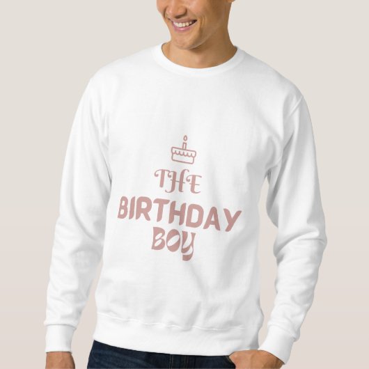 Der Geburtstagskind Sweatshirt (Vorderseite)