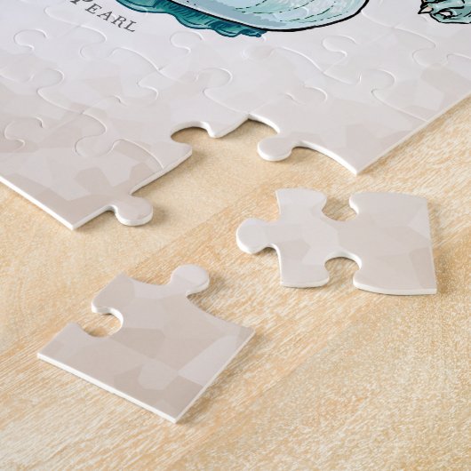 Der Geburtsteinzeitdrache vom Juni: Perle Puzzle (Seite)