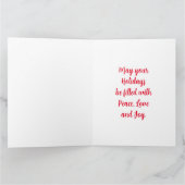 Der Geburtsurlaub Karte (Innenseite)