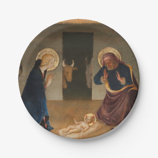 Der Geburtsurlaub Pappteller (Vorderseite)