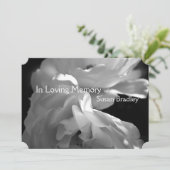 Der Gedächtnisdienst für die Erinnerung 2 Einladung (Stehend Vorderseite)