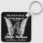 Der Gedächtnishimmel hat einen neuen Engel Schlüsselanhänger (Rückseite)