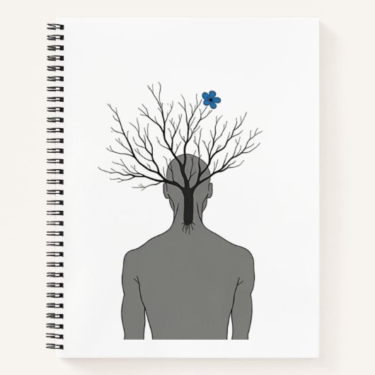 Der Gedanke, der wuchs Notizblock (Vorderseite)