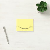 Der Gedanke von Ihnen Post-It Klebezettel (Büro)