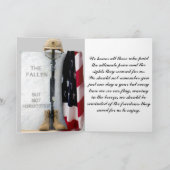 Der Gedenktag Karte (Innenseite)