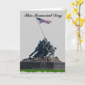 Der Gedenktag Karte (Gelbe Blume)