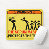 Der Gedränge-Meister schützt das Team Mousepad (Mit Mouse)