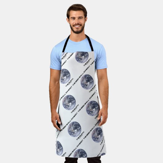 Der Geek soll die Erde erben Schürze (Getragen)