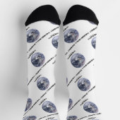 Der Geek soll die Erde erben Socken (Oben)