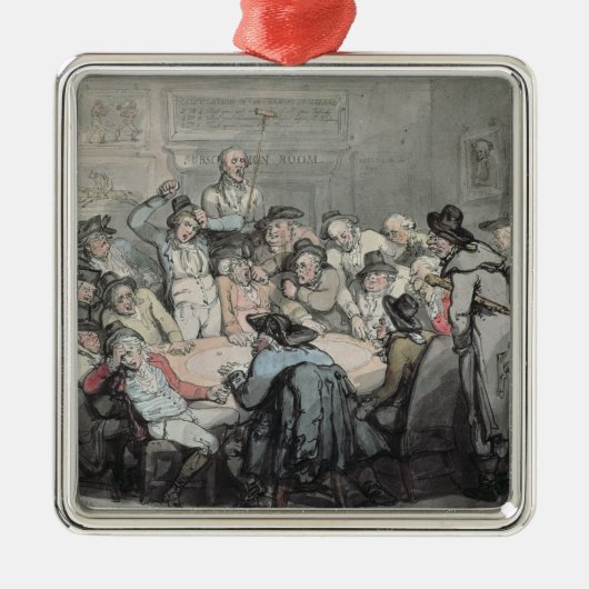 Der Gefahrenraum Silbernes Ornament (Vorne)