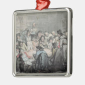 Der Gefahrenraum Silbernes Ornament (Links)