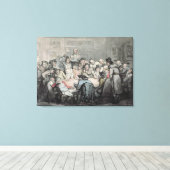 Der Gefahrenzimmer Leinwanddruck (Insitu (Holzboden))