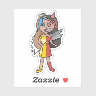 Der gefährliche Engel Aufkleber