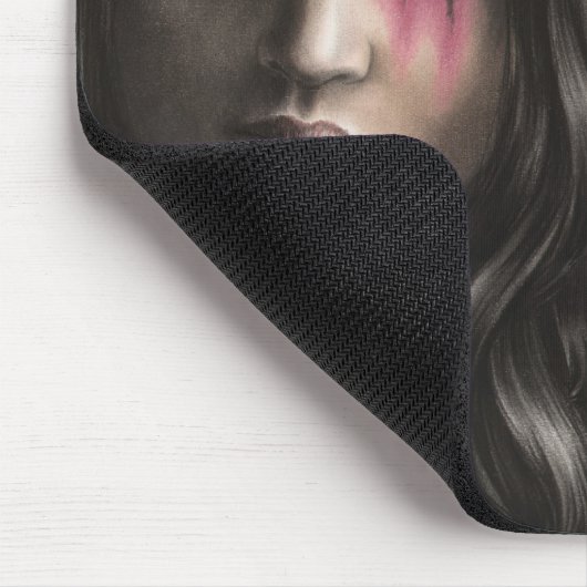 Der gefallene Engel Mousepad (Ecke)