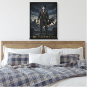 Der gefallene König Gothic Dark Fantasy Design Leinwanddruck (Insitu (Schlafzimmer))