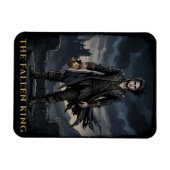 Der gefallene König Gothic Dark Fantasy Design Magnet (Horizontal)