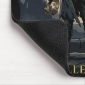 Der gefallene König Gothic Dark Fantasy Design Mousepad (Ecke)