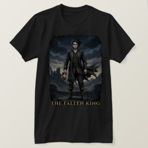 Der gefallene König Gothic Dark Fantasy Design T-Shirt